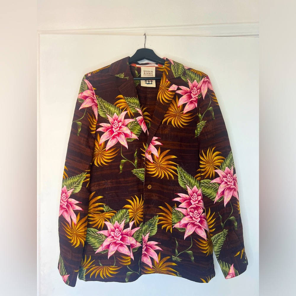 Scotch&Soda floral print blazer size s